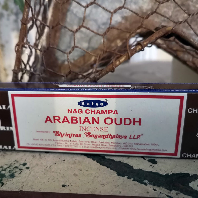 Satya Nag Champa Arabian Oudh Incense Sticks – Incense Pro