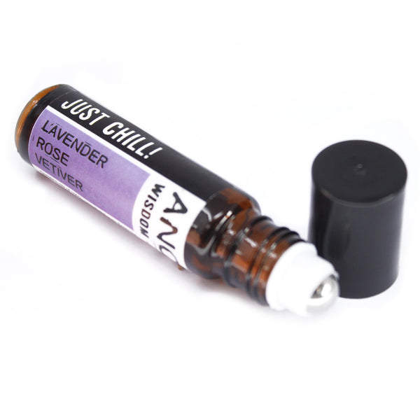 Ancient Wisdom Roll-On Essential Oil Blend - Just Chill!