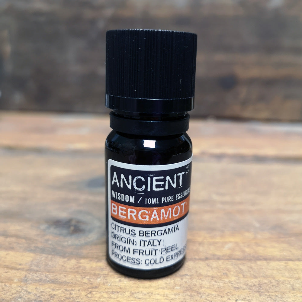Ancient Wisdom Bergamot (FCF) Essential Oil - 10ml Bottle