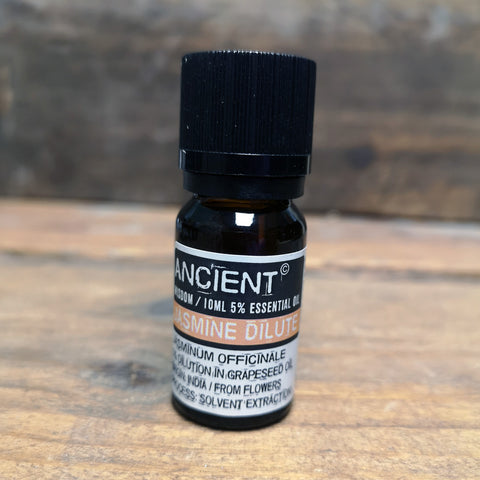 Ancient Wisdom Jasmine Dilute Essential Oil - 10ml Bottle