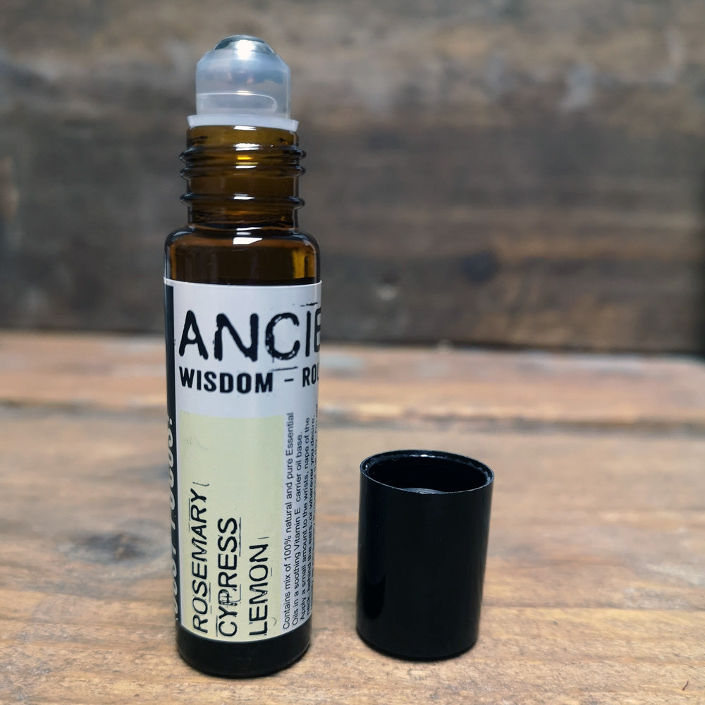 Ancient Wisdom Roll-On Essential Oil Blend - Just Focus!