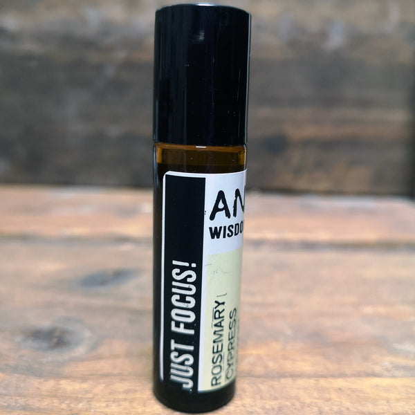 Ancient Wisdom Roll-On Essential Oil Blend - Just Focus!