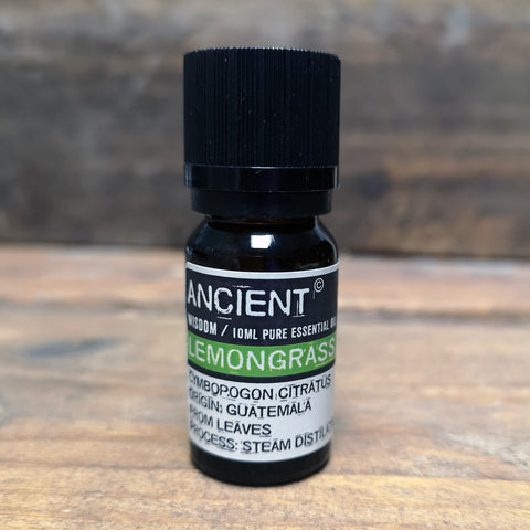 Ancient Wisdom Lemongrass Dilute Essential Oil - 10ml Bottle