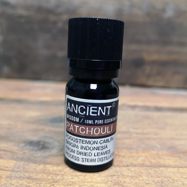 Ancient Wisdom Patchouli Essential Oil - 10ml Bottle