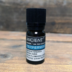 Ancient Wisdom Peppermint Essential Oil - 10ml Bottle