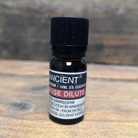 Ancient Wisdom Rose Dilute Essential Oil - 10ml Bottle