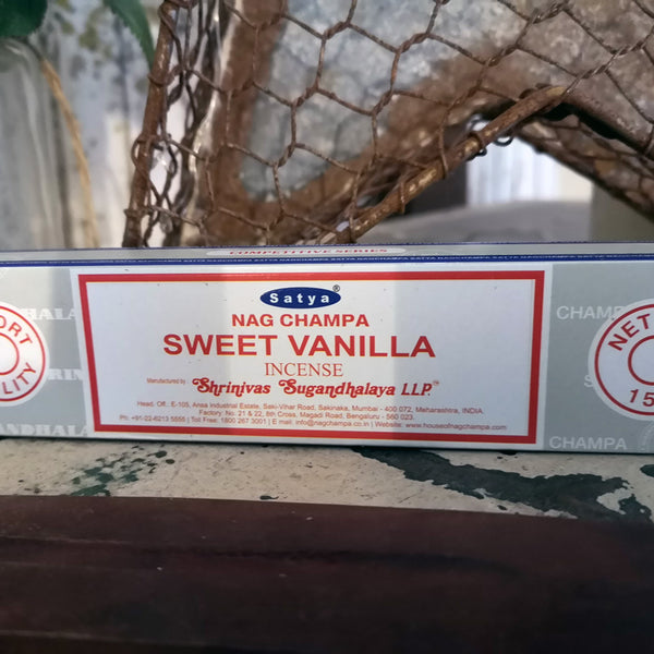 Satya Incense Sticks - Sweet Vanilla