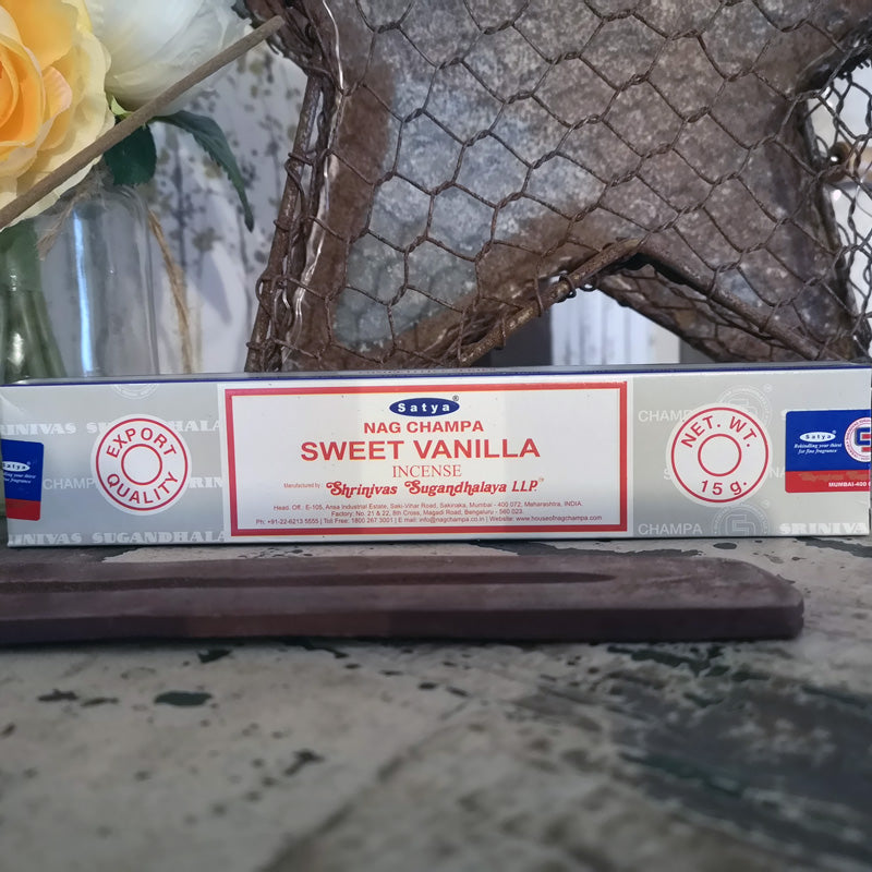 Satya Incense Sticks - Sweet Vanilla